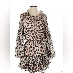 Buddy Love Leopard Dress XS NWT
